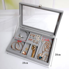 Velvet Jewelry Compartment Organizer