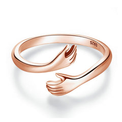 Sterling Warm Embrace Ring