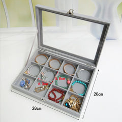 Velvet Jewelry Compartment Organizer