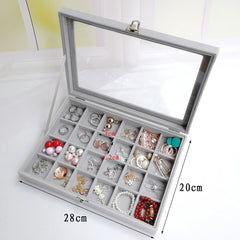 Velvet Jewelry Compartment Organizer