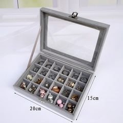 Velvet Jewelry Compartment Organizer