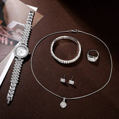 Women's Silver Gala Watch Set