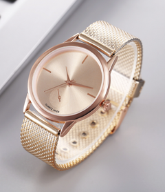 Silver or Rose Gold Glamour Watch