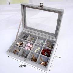 Velvet Jewelry Compartment Organizer