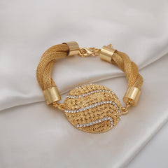 Fine Gold Jeweled Necklace