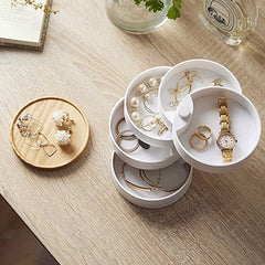 Nordic 5 Layerered Rotatable Jewelry Box