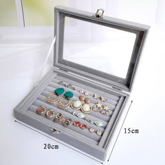 Velvet Jewelry Compartment Organizer