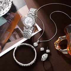 Women's Silver Gala Watch Set